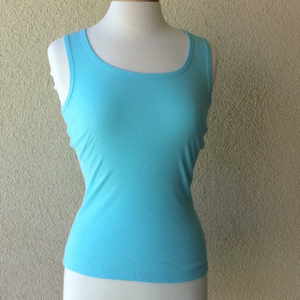 Light blue tank top